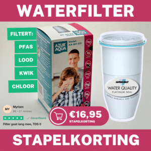 Stapelkorting AzurAqua® WaterFilter